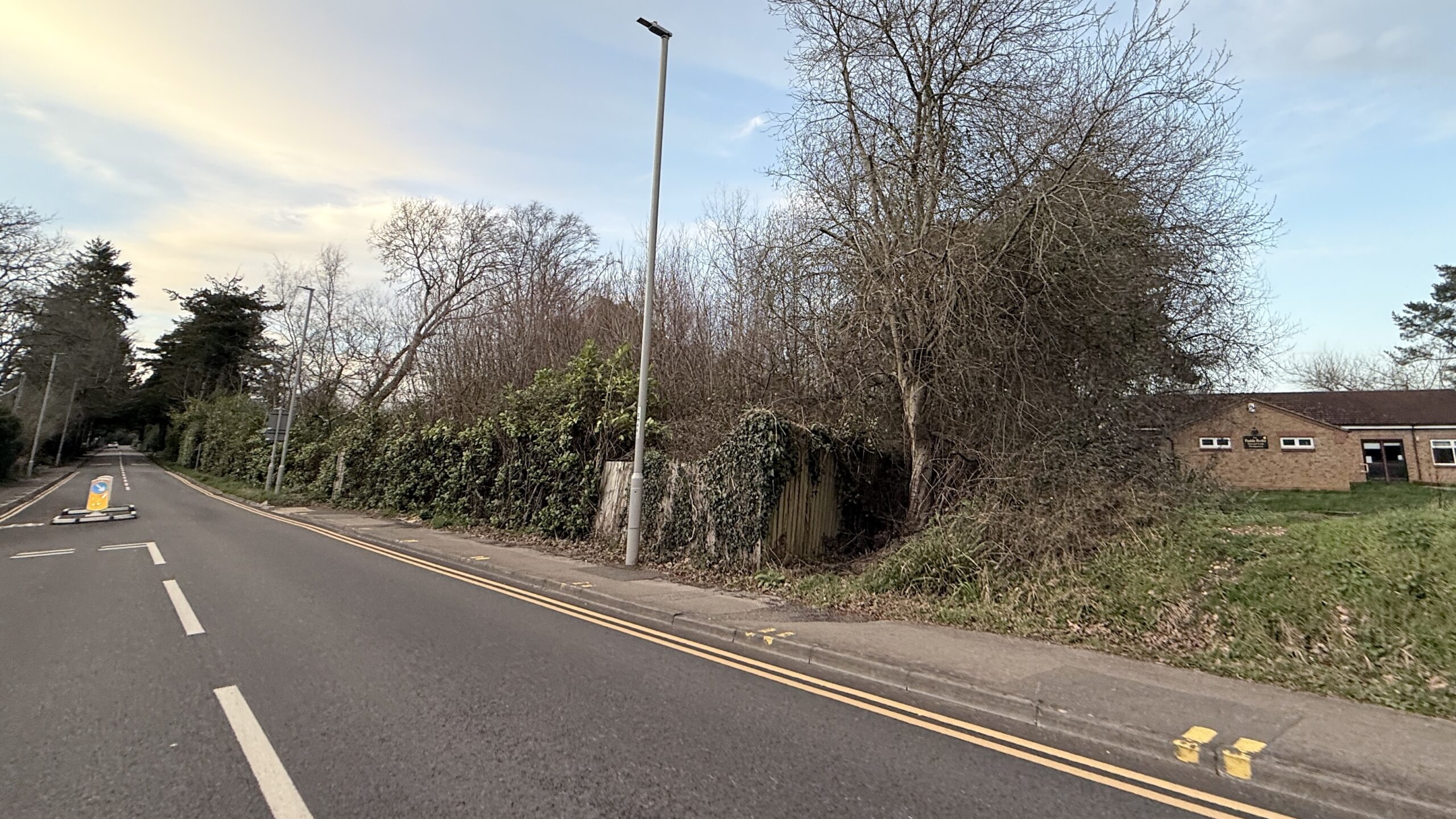 Two chalet homes proposed near Verwood Scout Hut