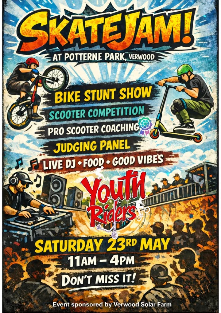 First Verwood Skate Jam announced