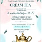 Cream tea event to support Inspire youth trip