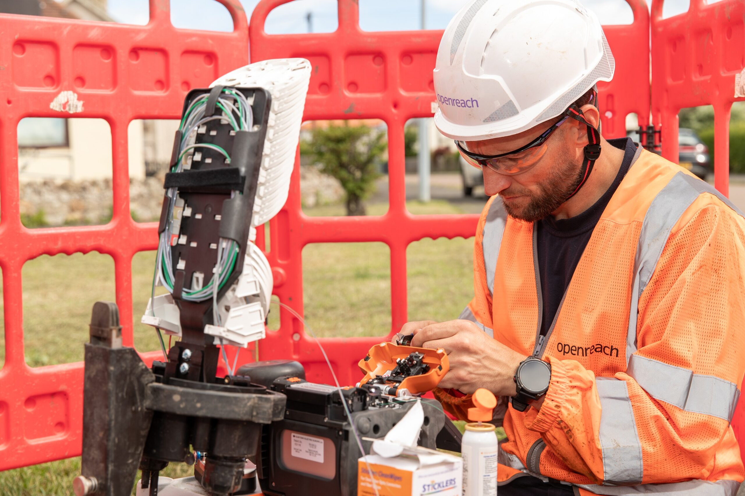 Openreach celebrates Verwood’s full fibre upgrade