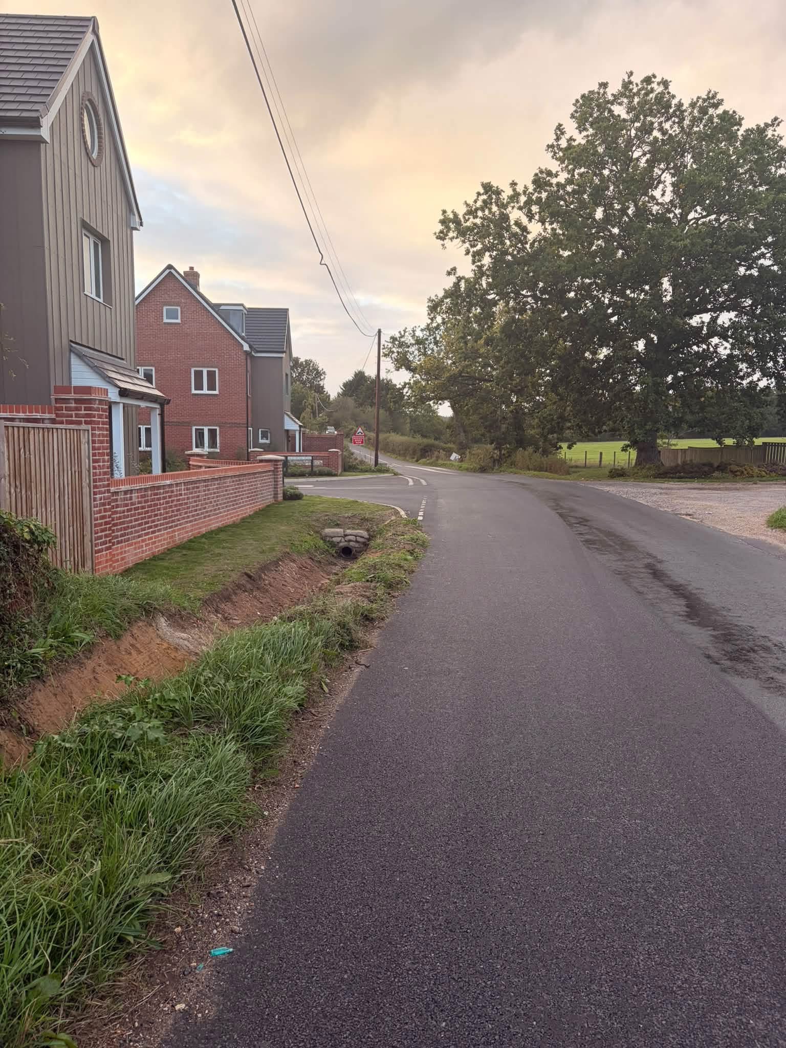 Edmondsham Road speed limit changed