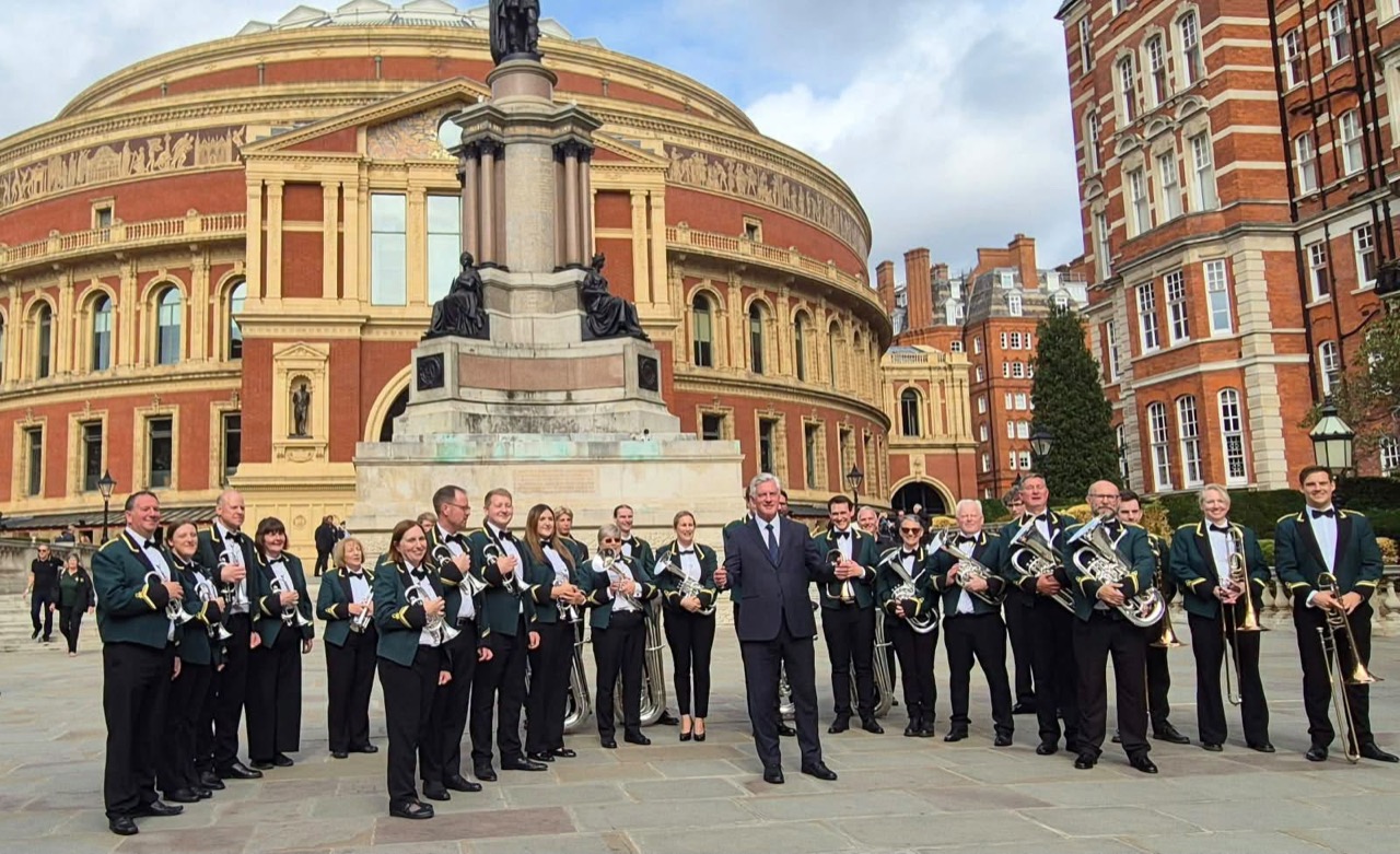 Verwood brass bands celebrate national finals milestone